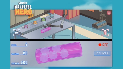 Chemical process of an isotope